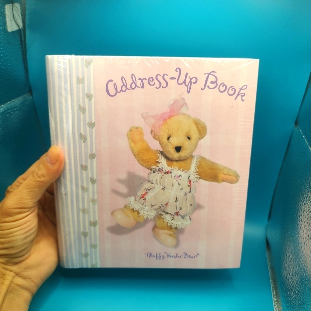 💥 3/$20 Muffy Vander Bear Address Book! NWT